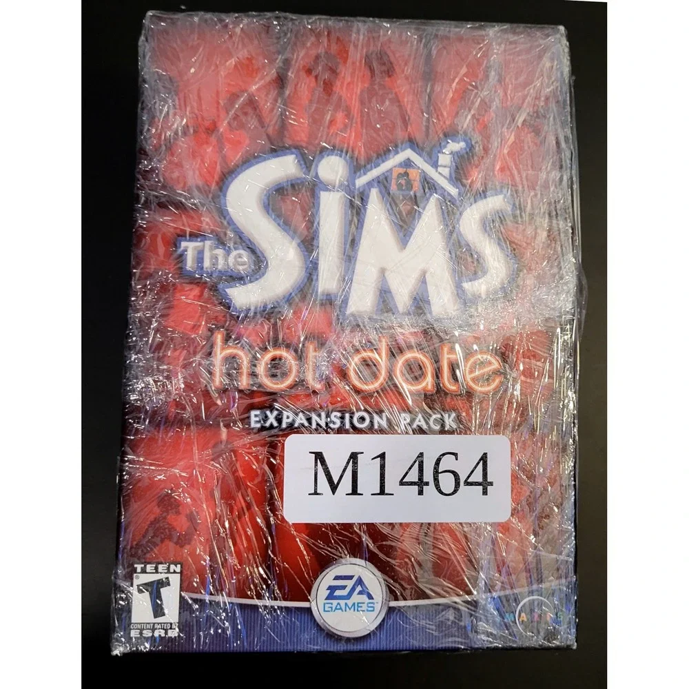 VINTAGE The Sims Deluxe Edition Hot Date PC Game Lot Big Box 2001 CIB